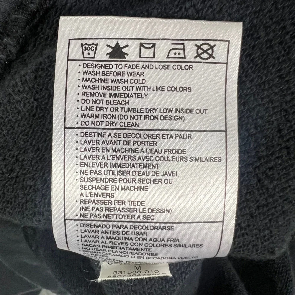 JORDAN Fleece Shorts Mens Medium Black 331588-010 Jumpman Cotton Athletic
